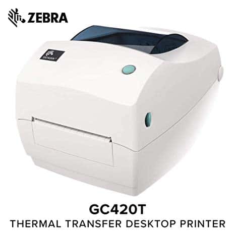 Máy in mã vạch, tem nhãn Zebra GC420T máy Zebra GC 420T