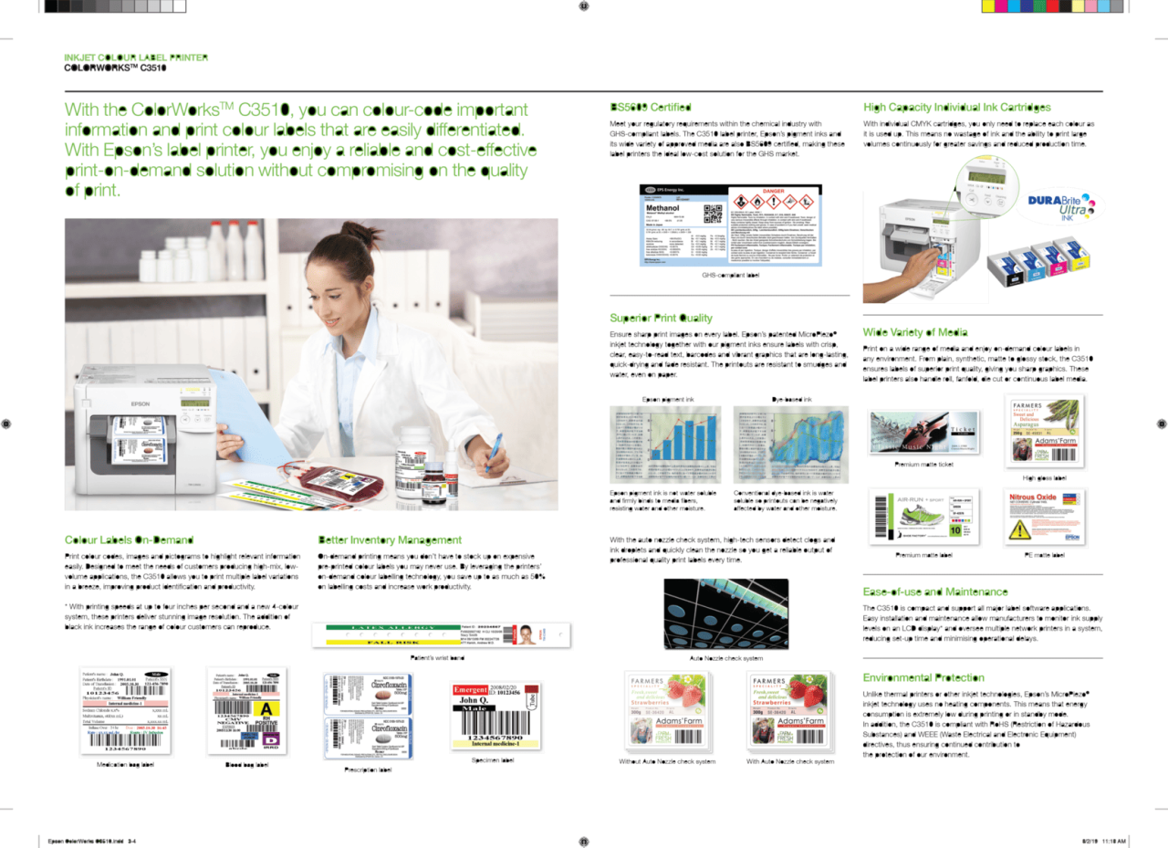 Epson ColorWorks C3510 brochure 2