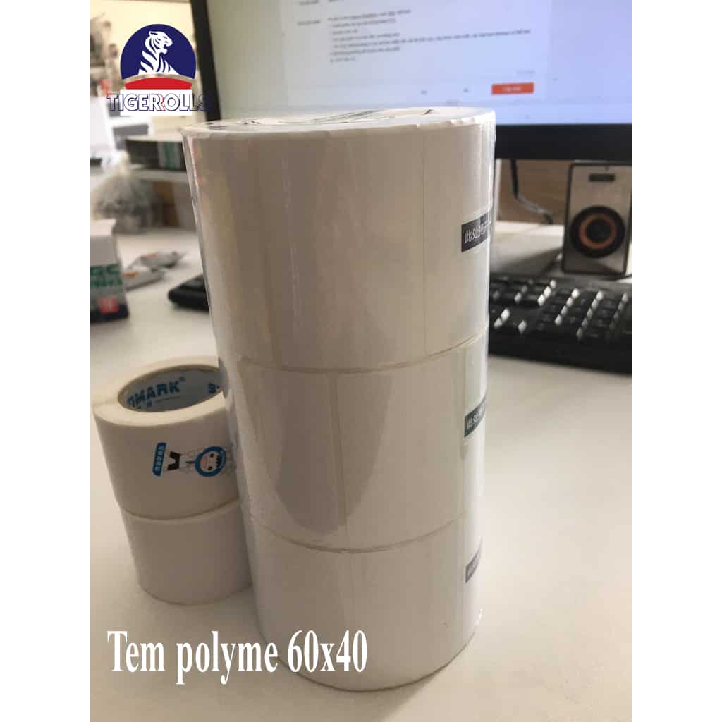 Tem Polyme Nhiệt 60x40mm (PP Nhiệt)