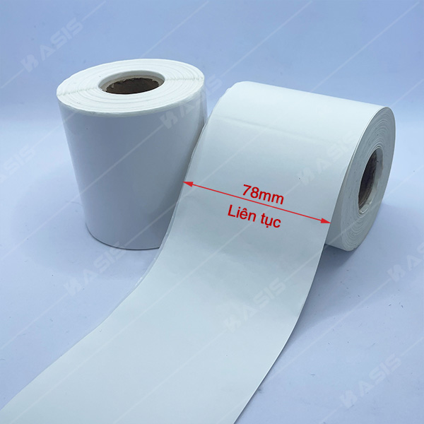 Decal Nhiệt 78mm Liên Tục