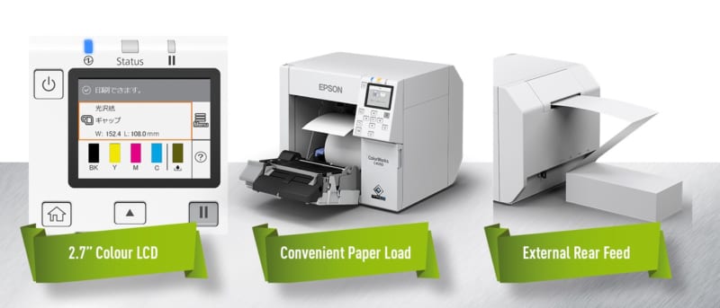 Máy in nhãn màu theo yêu cầu epson c4500