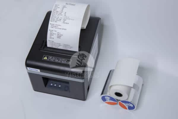Giấy in nhiệt K80x80mm -Tigerrolls Giấy in nhiệt K80x80mm - Tigerrolls