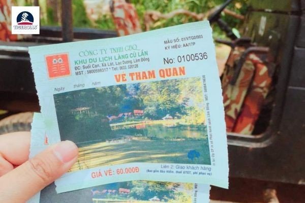 Giấy in nhiệt in sẵn logo thương hiệu