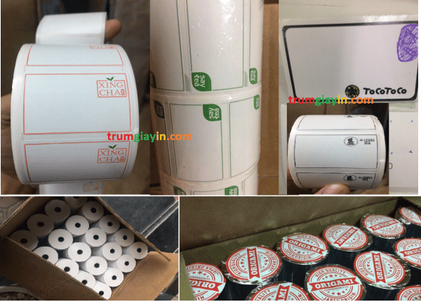 Tem dán TOPPING lên cốc Trà sữa/ Trà chanh
