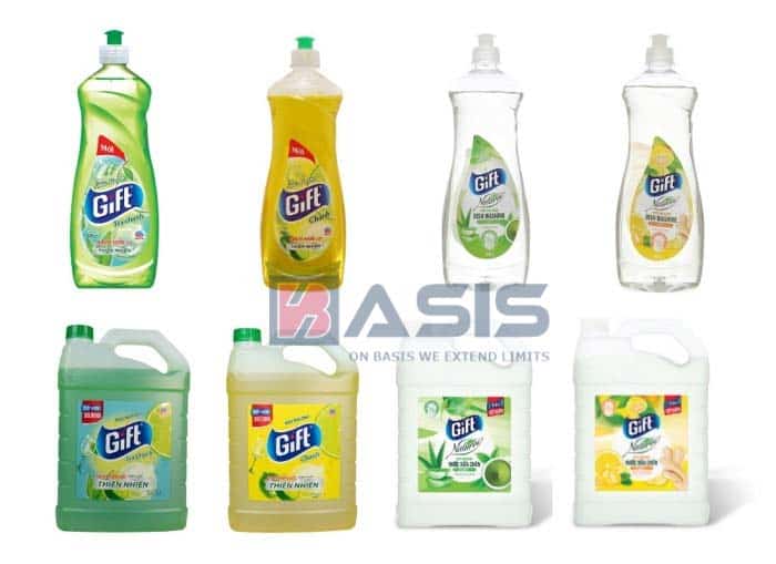 In tem nhãn nước rửa chén giá tốt Hà Nội