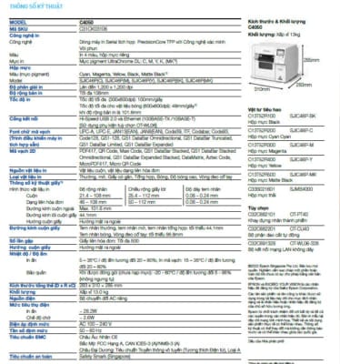 Máy in nhãn màu theo yêu cầu epson