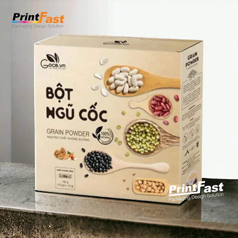 In Hộp Đựng Ngũ Cốc, Granola Cao Cấp – Thiết Kế Healthy Bắt Mắt, Giá Xưởng